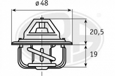 WILMINK GROUP wg1492903 -  Термостат, охлаждающая жидкость